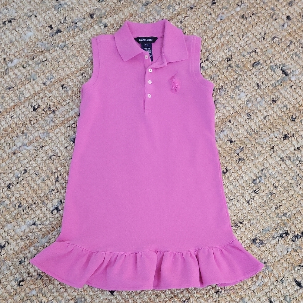 Ralph Lauren]Pink Sleeveless dress,  size6